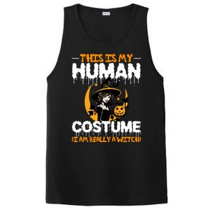 I Am Really A Witch Halloween PosiCharge Competitor Tank