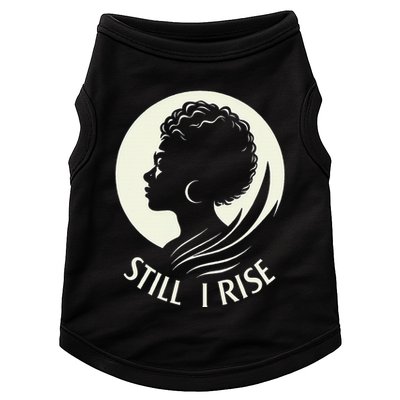 Inspire And Rise Still I Rise Unbreakable Spirit Doggie Tank