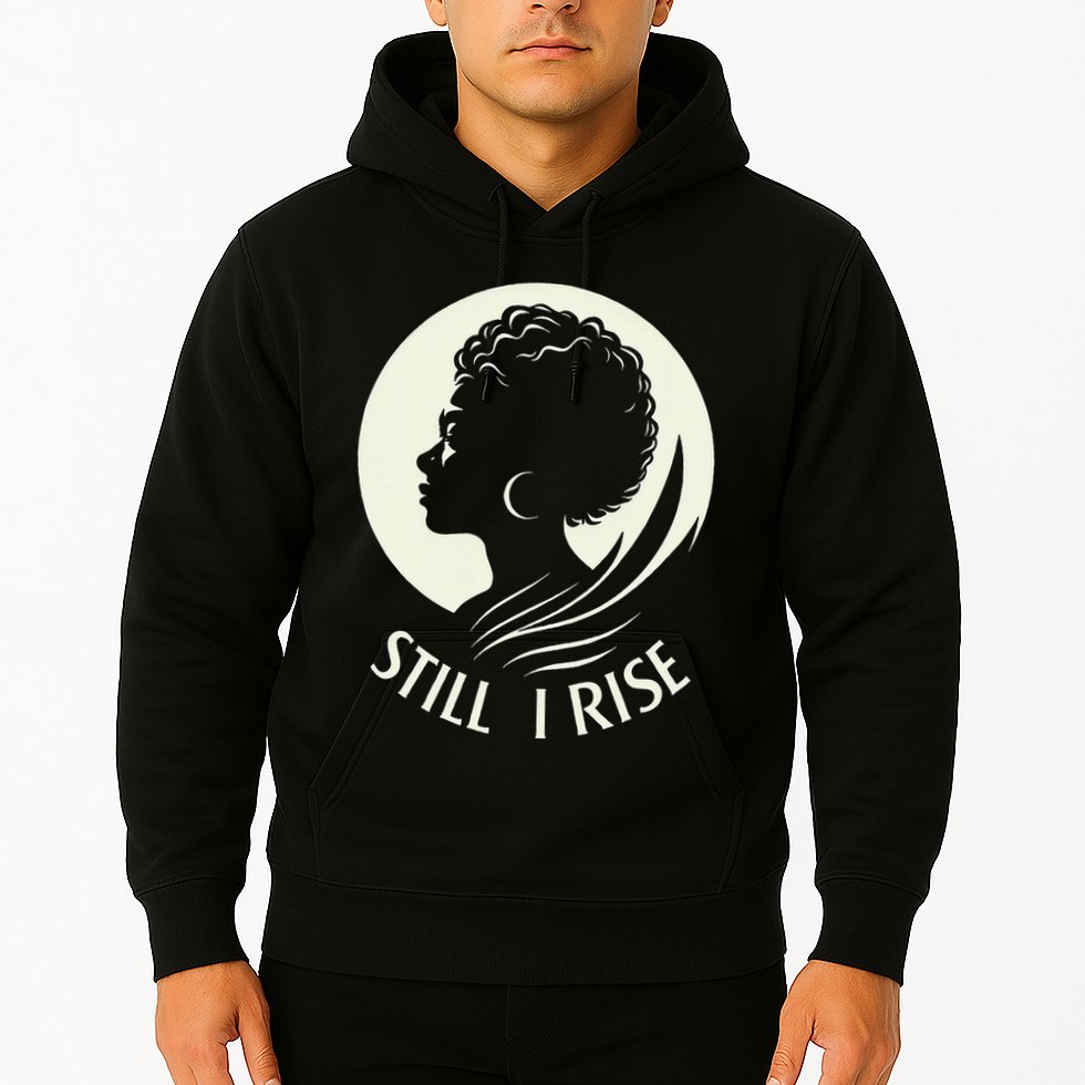 Inspire And Rise Still I Rise Unbreakable Spirit Hoodie