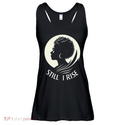 Inspire And Rise Still I Rise Unbreakable Spirit Ladies Essential Flowy Tank