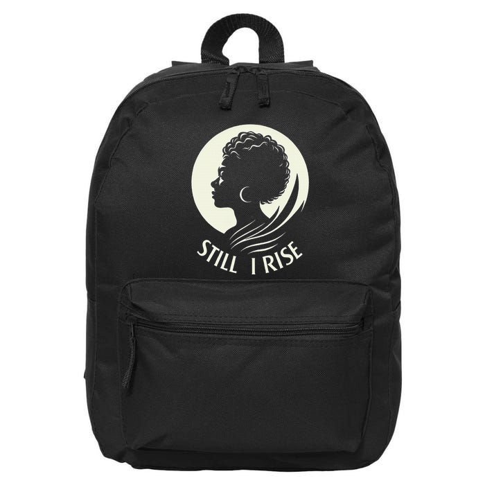 Inspire And Rise Still I Rise Unbreakable Spirit 16 in Basic Backpack