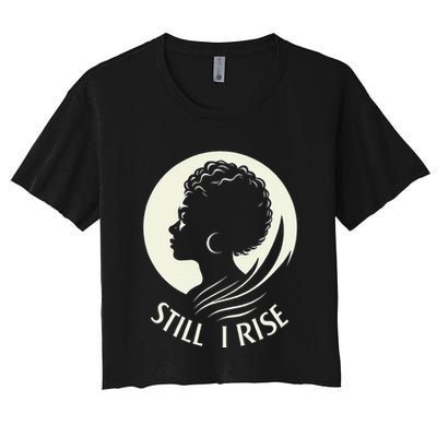 Inspire And Rise Still I Rise Unbreakable Spirit Crop Top
