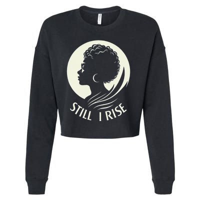 Inspire And Rise Still I Rise Unbreakable Spirit Cropped Pullover Crew