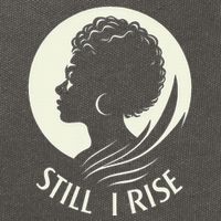 Inspire And Rise Still I Rise Unbreakable Spirit Cotton Canvas Backpack