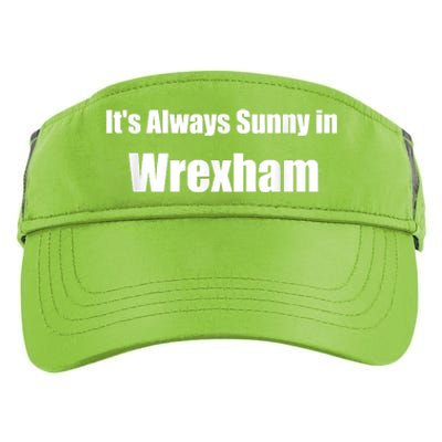 It's Always Sunny In Wrexham Adult Drive Performance Visor