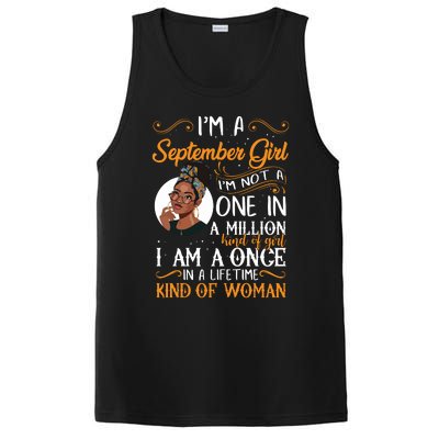 Im A September Girl Black Virgo Libra Birthday PosiCharge Competitor Tank