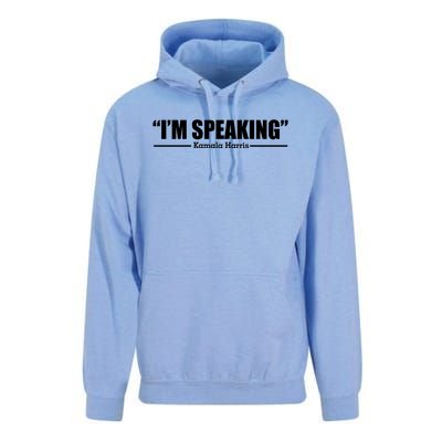 I Am Speaking President Debate 2020 Kamala Harris Quote Funny Gift Unisex Surf Hoodie