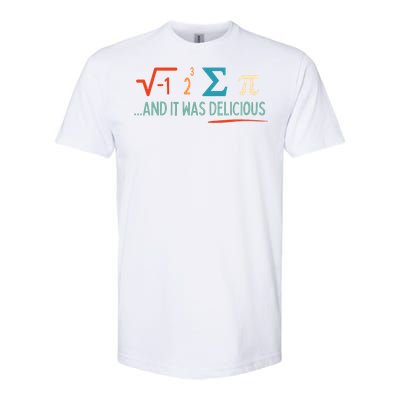 I Ate Some Pie And It Was Delicious I Ate Some Pi Math Softstyle CVC T-Shirt