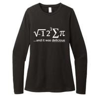 I Ate Some Pie And It Was Delicious I Ate Some Pi Math Womens CVC Long Sleeve Shirt