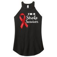 Im A Stroke Survivor Stroke Awareness Women's Perfect Tri Rocker Tank