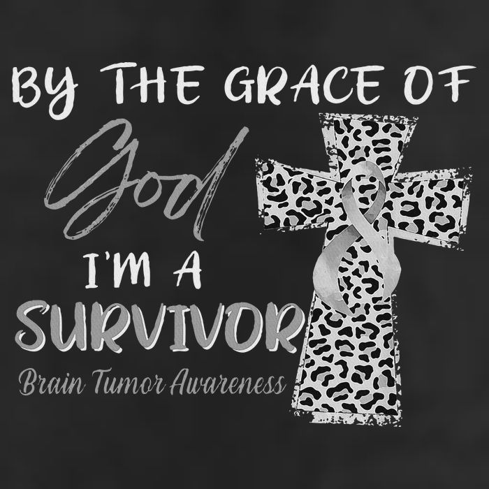 I'm A Survivor Brain Tumor Awareness Grey Ribbon Hat