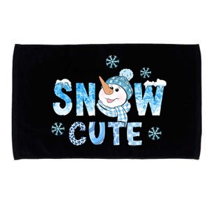 I Am Snow Cute Snow Funny Gift Microfiber Hand Towel