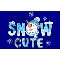 I Am Snow Cute Snow Funny Gift Bumper Sticker