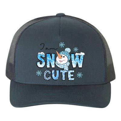 I Am Snow Cute Snow Funny Gift Yupoong Adult 5-Panel Trucker Hat