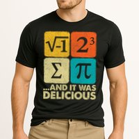 I Ate Some Pie and It Was Delicious Funny PI Day Math Pun   Performance Shirt