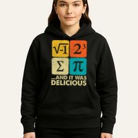 I Ate Some Pie and It Was Delicious Funny PI Day Math Pun   Hoodie