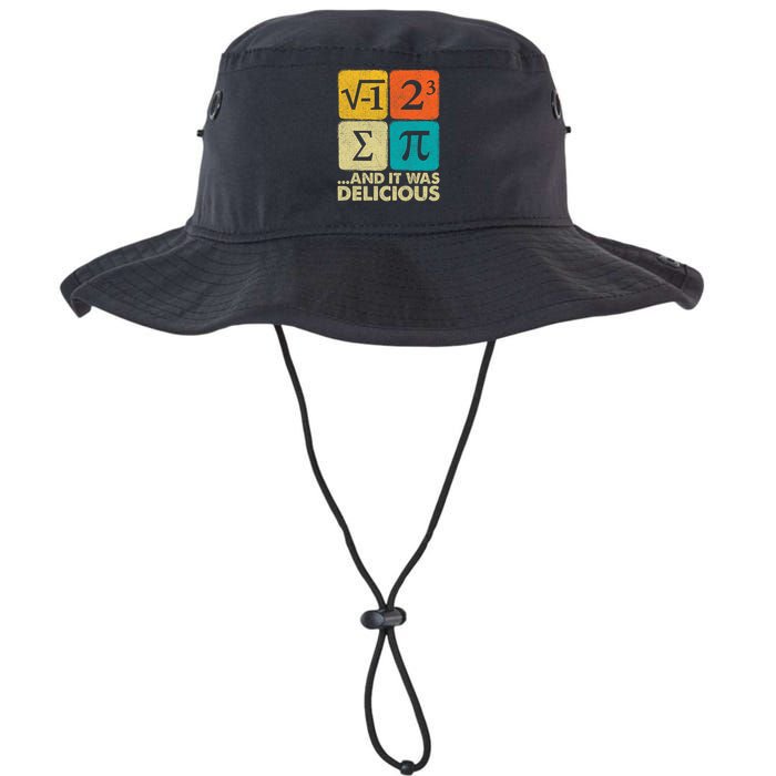 I Ate Some Pie and It Was Delicious Funny PI Day Math Pun   Bucket Hat