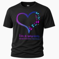I'm A Survivor Suicide Prevention Awareness Cooling Performance Crew T-Shirt