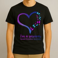 I'm A Survivor Suicide Prevention Awareness T-Shirt