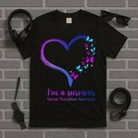 I'm A Survivor Suicide Prevention Awareness T-Shirt