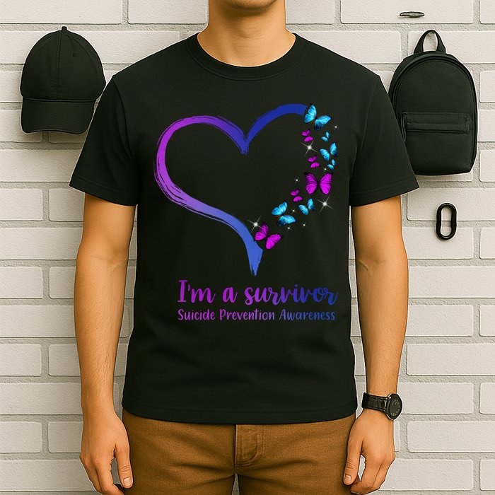 I'm A Survivor Suicide Prevention Awareness T-Shirt