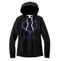 I'm A Survivor Suicide Prevention Awareness Women's Fleece Hoodie