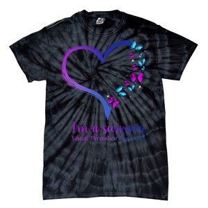 I'm A Survivor Suicide Prevention Awareness Tie-Dye T-Shirt