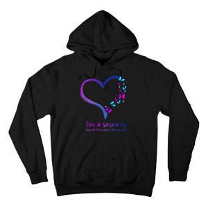 I'm A Survivor Suicide Prevention Awareness Tall Hoodie