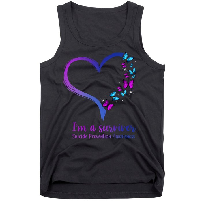 I'm A Survivor Suicide Prevention Awareness Tank Top