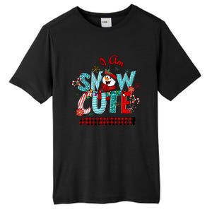 I Am Snow Cute Christmas Snow Funny Bus Driver Gift Tall Fusion ChromaSoft Performance T-Shirt