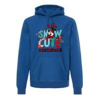 I Am Snow Cute Christmas Snow Funny Bus Driver Gift Premium Hoodie