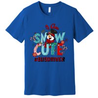 I Am Snow Cute Christmas Snow Funny Bus Driver Gift Premium T-Shirt