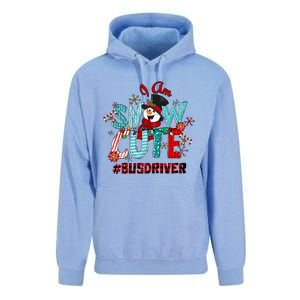 I Am Snow Cute Christmas Snow Funny Bus Driver Gift Unisex Surf Hoodie