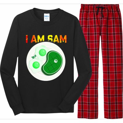 I Am Sam Clothes For Fried Green Ham And Eggs Days Long Sleeve Pajama Set