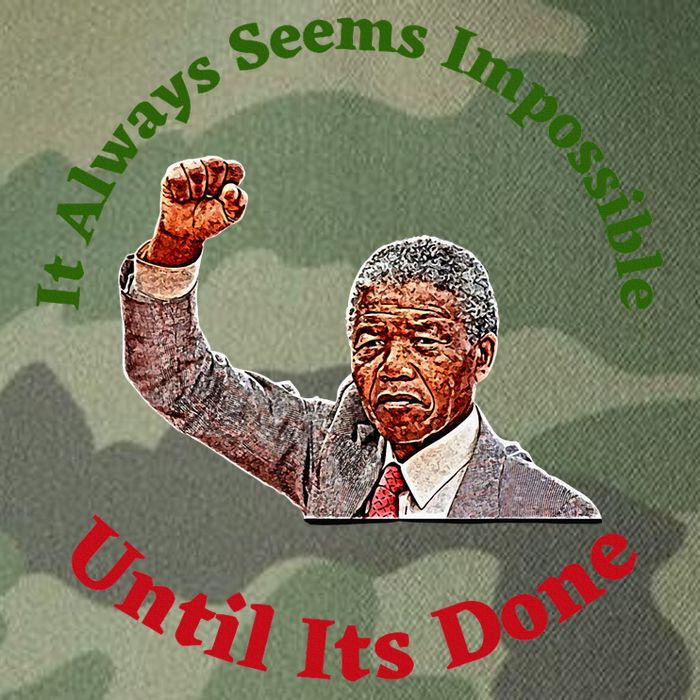 It Always Seems Impossible Until Its Done Nelson Mandela Day Legacy Tie Dye Trucker Hat