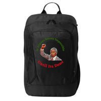 It Always Seems Impossible Until Its Done Nelson Mandela Day City Backpack