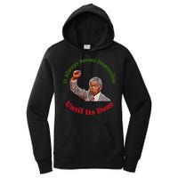 It Always Seems Impossible Until Its Done Nelson Mandela Day Women's Pullover Hoodie