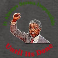It Always Seems Impossible Until Its Done Nelson Mandela Day Vector Backpack