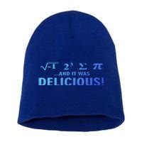 I Ate Some Pie And It Was Delicious Funny Sayings Meaningful Gift Short Acrylic Beanie