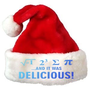 I Ate Some Pie And It Was Delicious Funny Sayings Meaningful Gift Premium Christmas Santa Hat