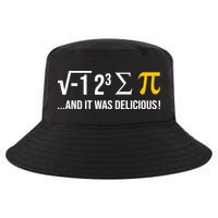 I Ate Some Pie And It Was Delicious Funny Pi Day Math Pun Cool Comfort Performance Bucket Hat