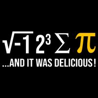 I Ate Some Pie And It Was Delicious Funny Pi Day Math Pun Sweatshirt