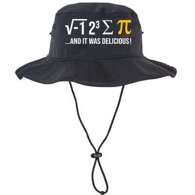 I Ate Some Pie And It Was Delicious Funny Pi Day Math Pun Bucket Hat