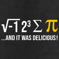 I Ate Some Pie And It Was Delicious Funny Pi Day Math Pun 25L Jumbo Tote