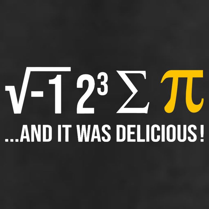 I Ate Some Pie And It Was Delicious Funny Pi Day Math Pun 25L Jumbo Tote