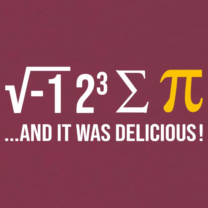 I Ate Some Pie And It Was Delicious Funny Pi Day Math Pun 16oz Travel Tumbler