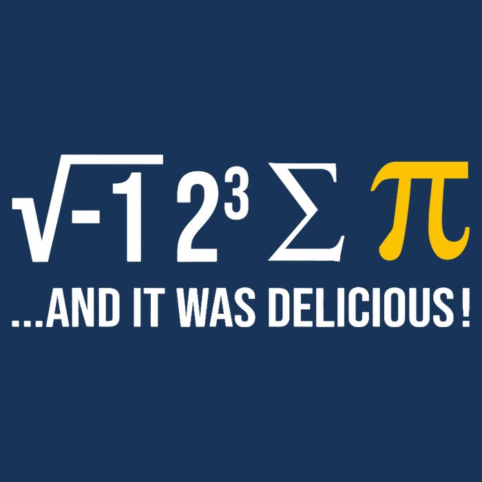 I Ate Some Pie And It Was Delicious Funny Pi Day Math Pun Infant Baby Jersey Bodysuit