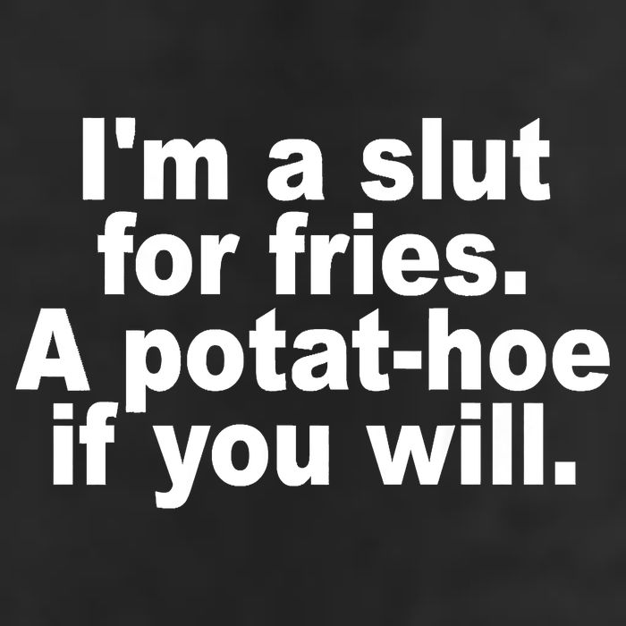 Im A Slut For Fries A Potathoe If You Will Quote Adult Drive Performance Visor