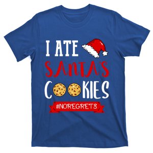 I Ate Santa's Cookies Funny Christmas Outfits Cute Gift T-Shirt