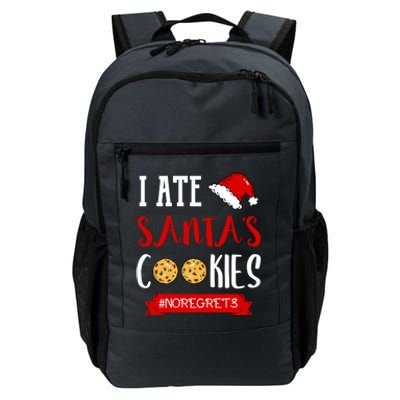 I Ate Santa's Cookies Funny Christmas Outfits Cute Gift Daily Commute Backpack